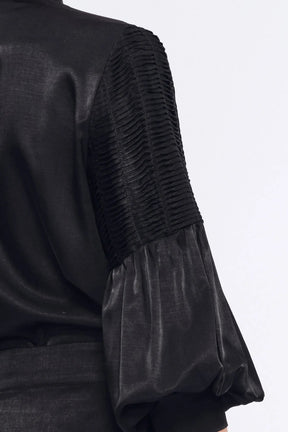 Tilsa Artisan Detail Blouse | Black