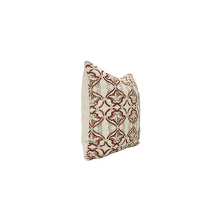 Beautiful Hand Block Printed Viscose Linen Pillow Cover- Hridyavan