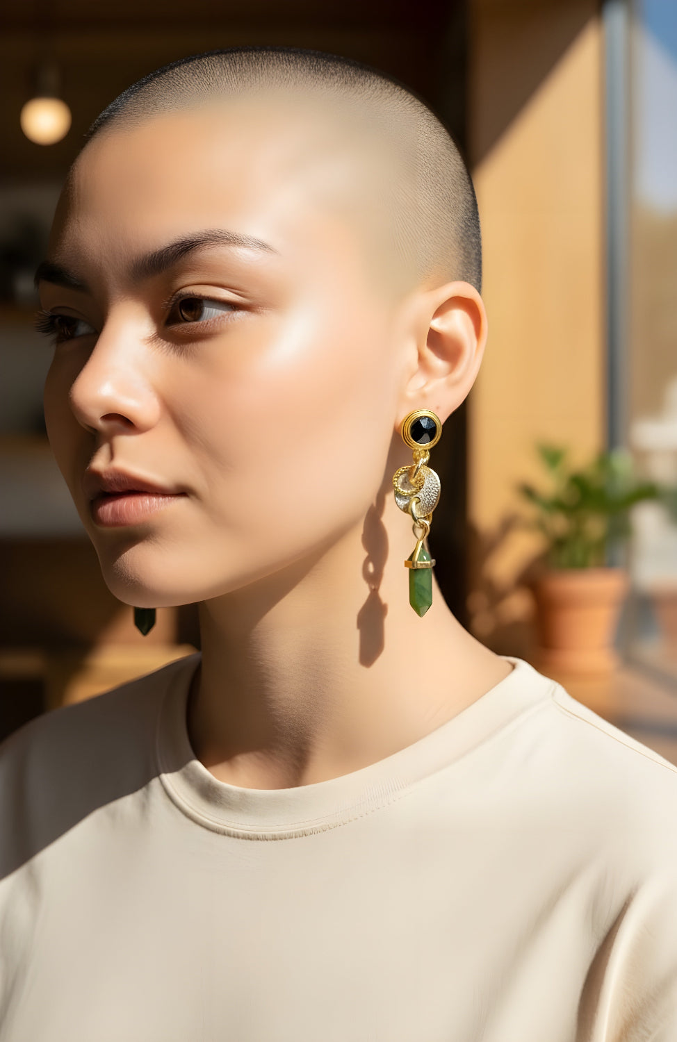 Serpentine Fire Earrings