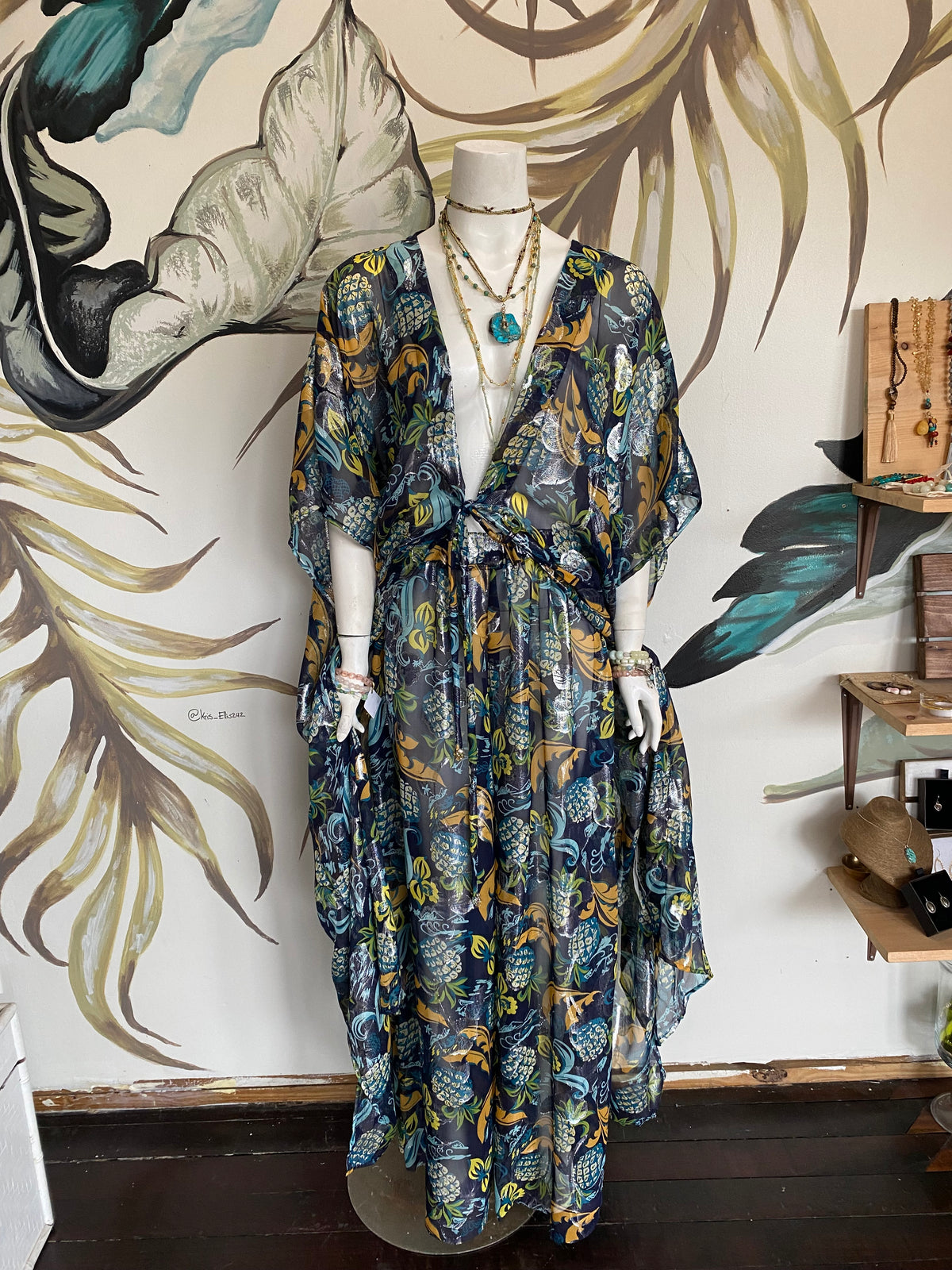 Tropical Elegance Kimono