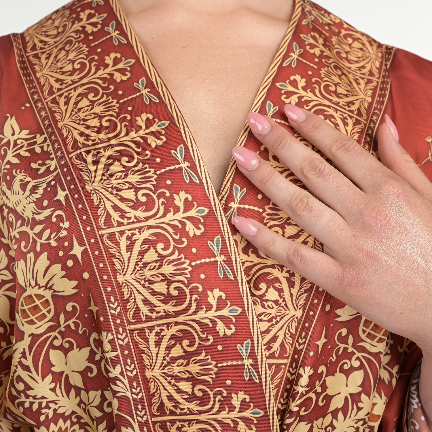 Tree Of Life Silk Robe