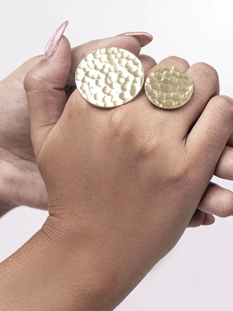K-Dayo Hammered Ring