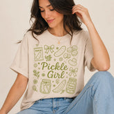 Pickle Girl Classic Crunch Graphic Tee