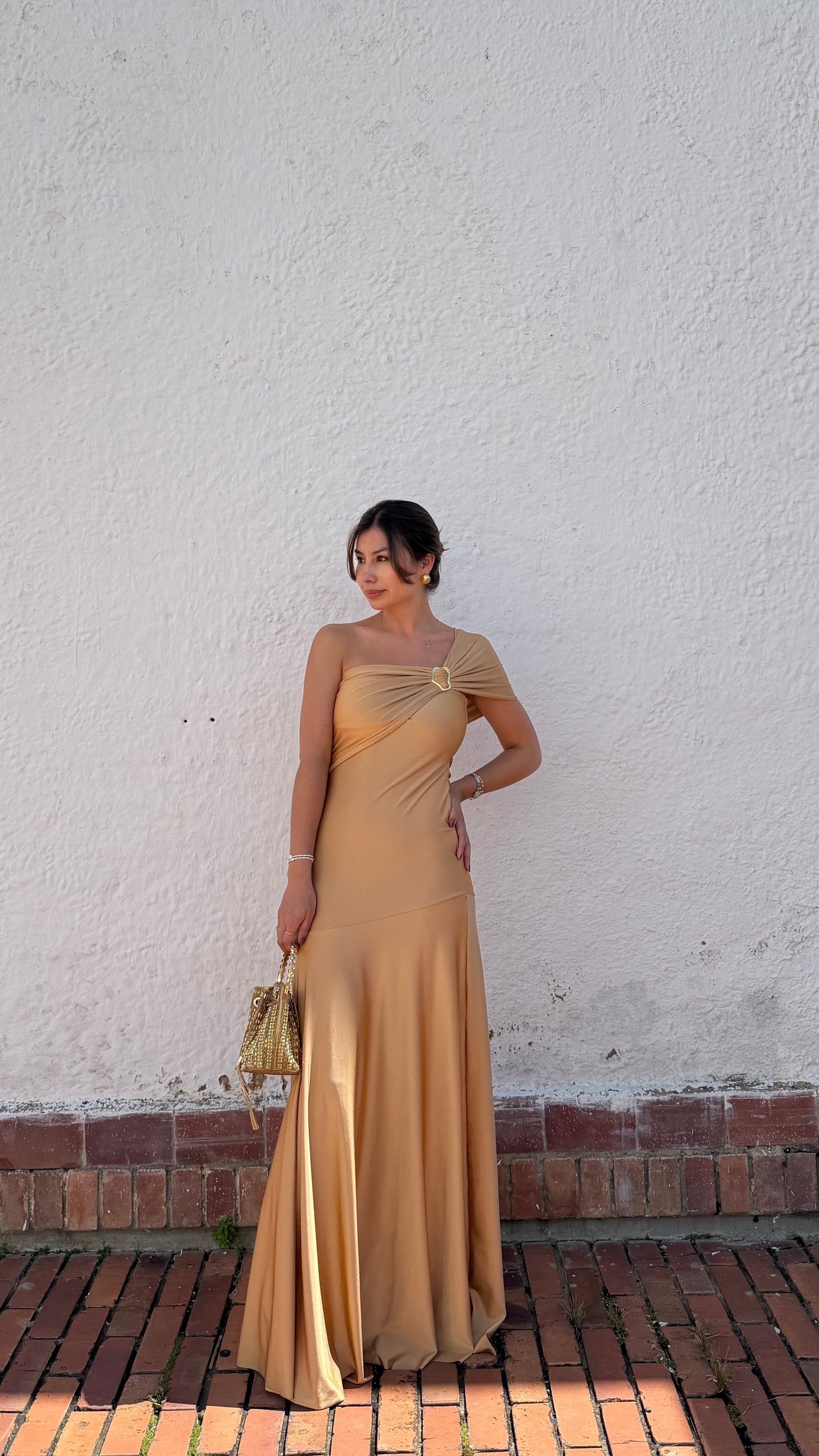 Vestido Zahara Ocre