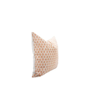 Beautiful Hand Made Block Print Pure Linen Pillow Cover - Bindika