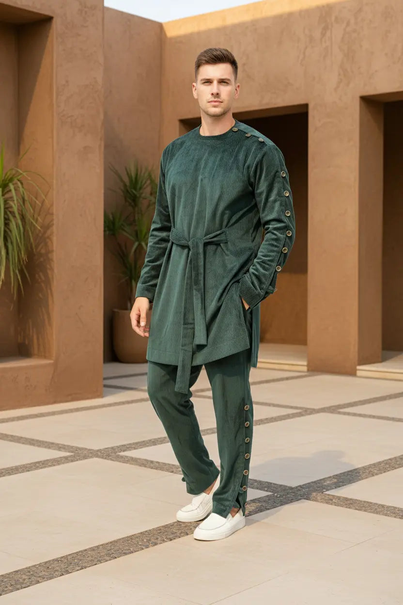 War No More Corduroy Men's Set