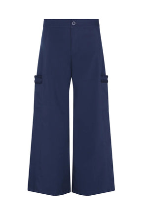 Daysi Ruched Detail Trouser | Navy