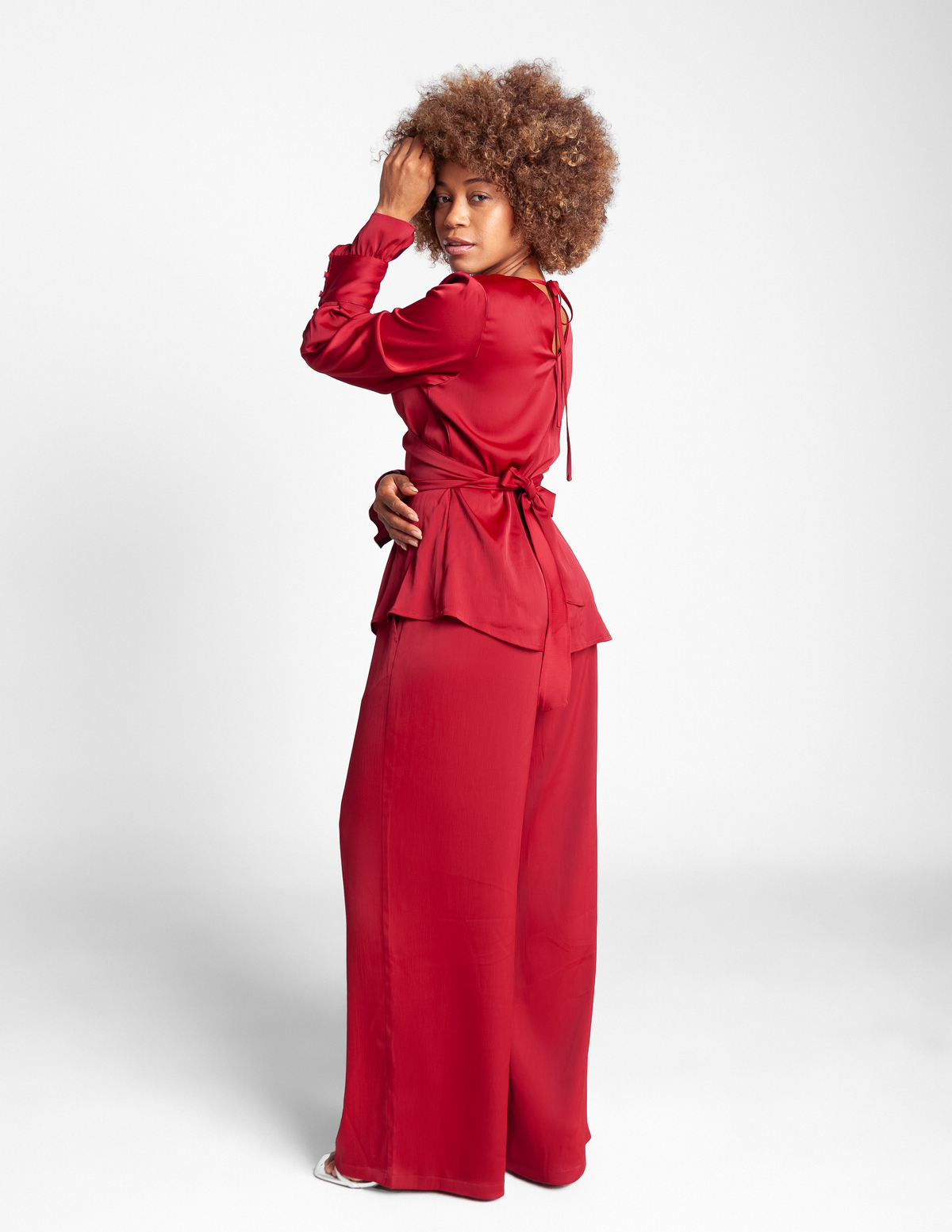 Long Sleeve Wrap Top