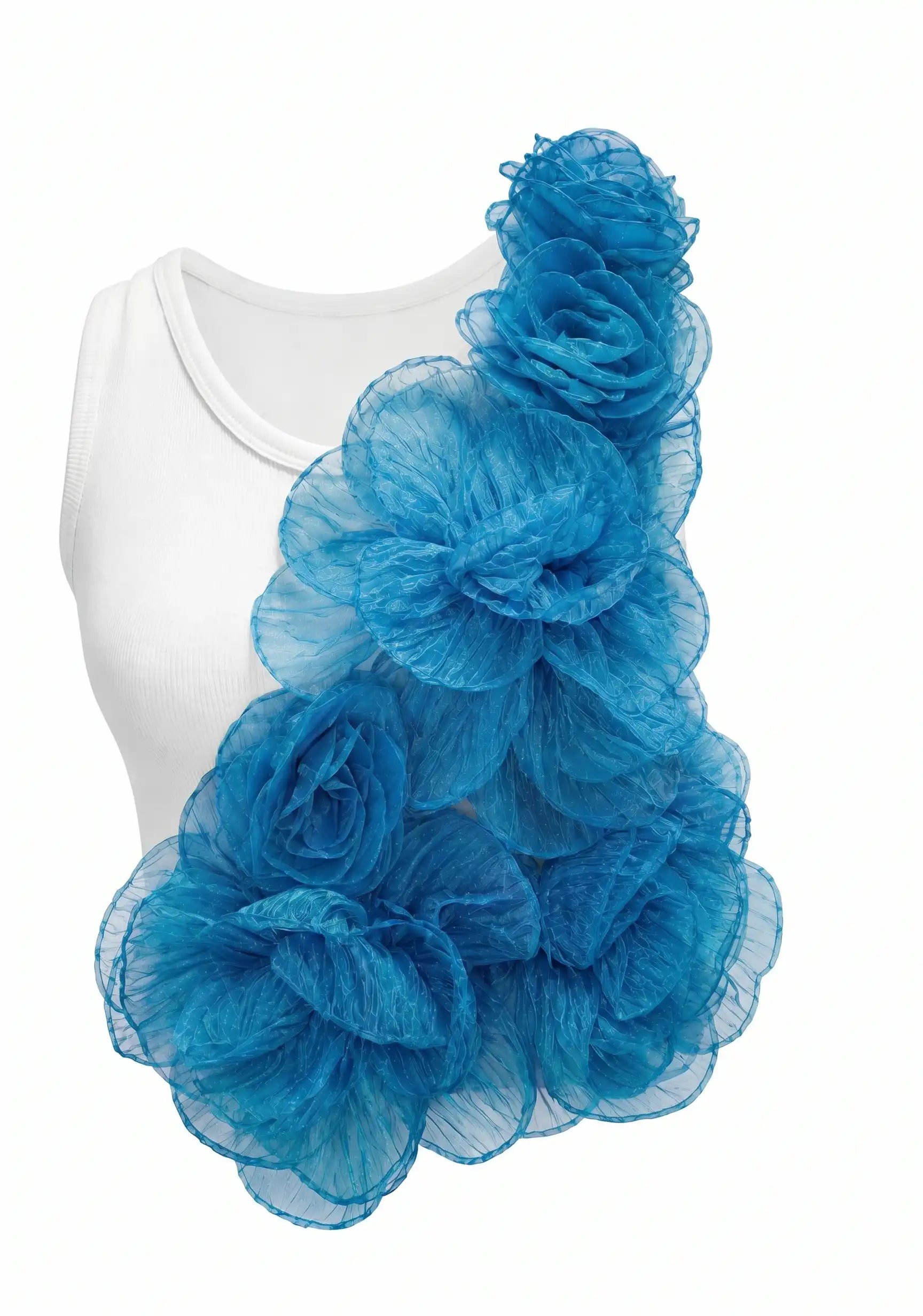 Floral Applique Tank Top