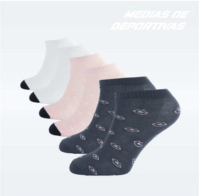 PACK DE 3 MEDIAS TOBILLERAS
