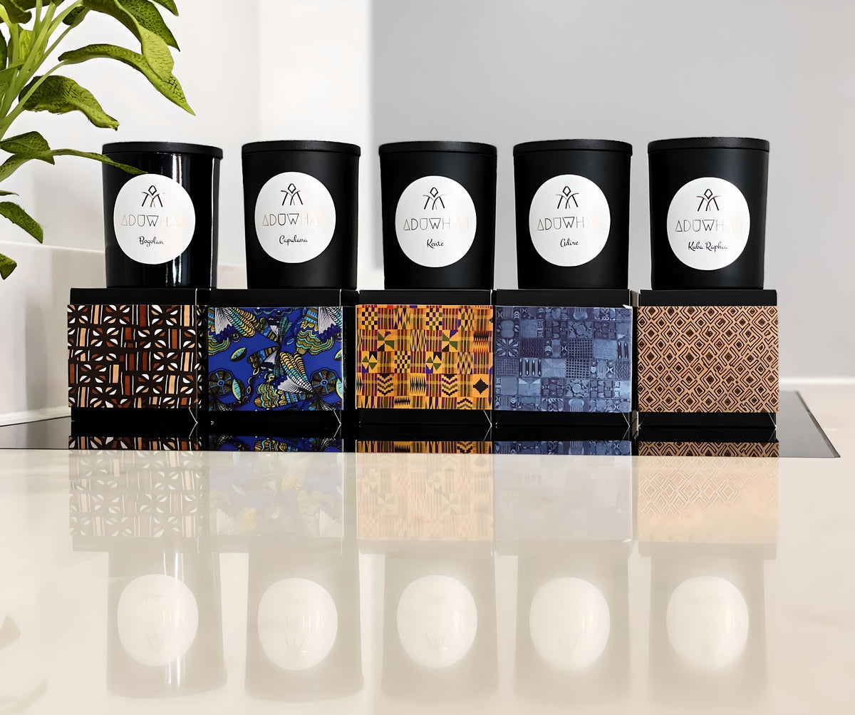 Fabric Edition Candle Set