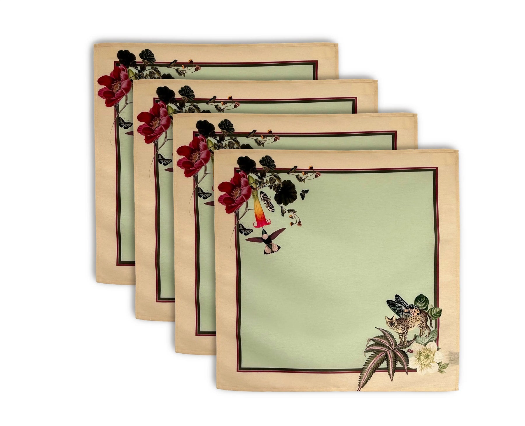 Set Of 4 Napkins
