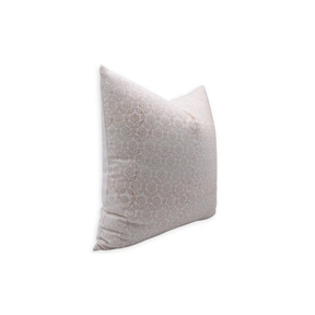 Accent Handmade Block Print33 Thick Cotton White Pillow Cover - Shehnaaz