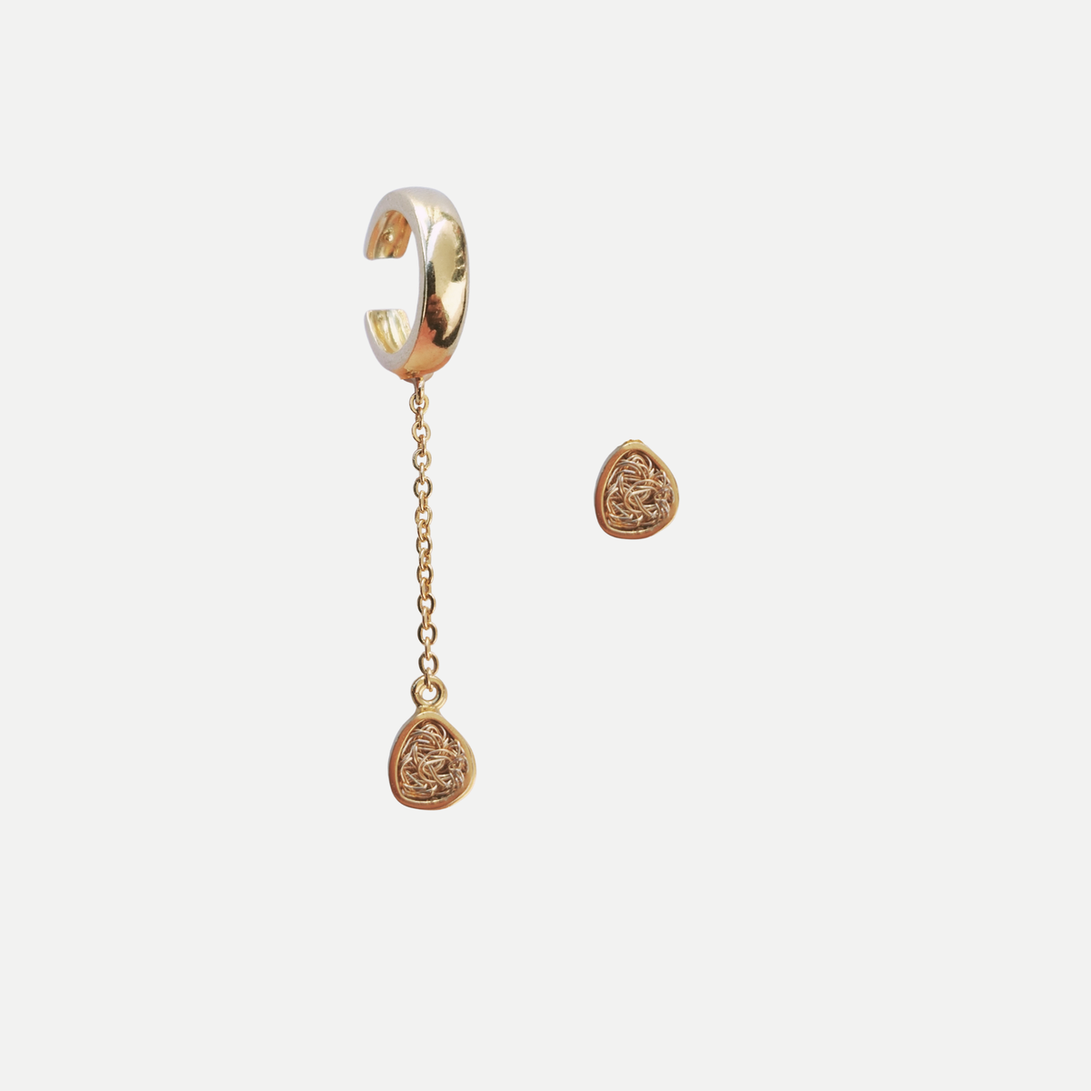 Asymmetrical Ear Cuff Set