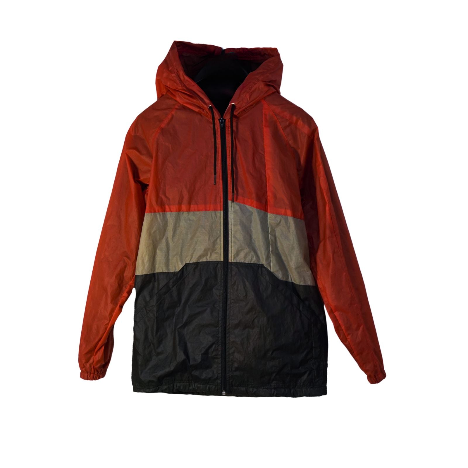 Sustainable Windbreaker Jacket Red
