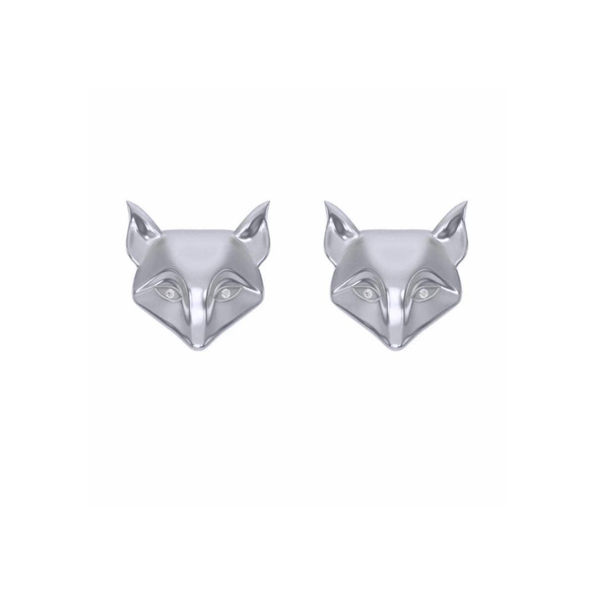 DESERI FOX Stud Earrings