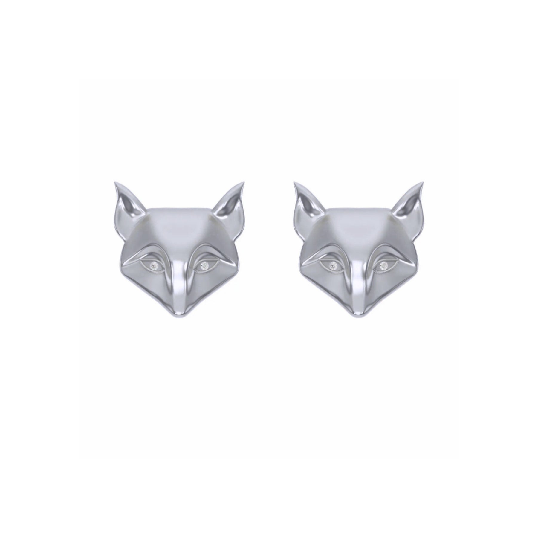 DESERI FOX Stud Earrings