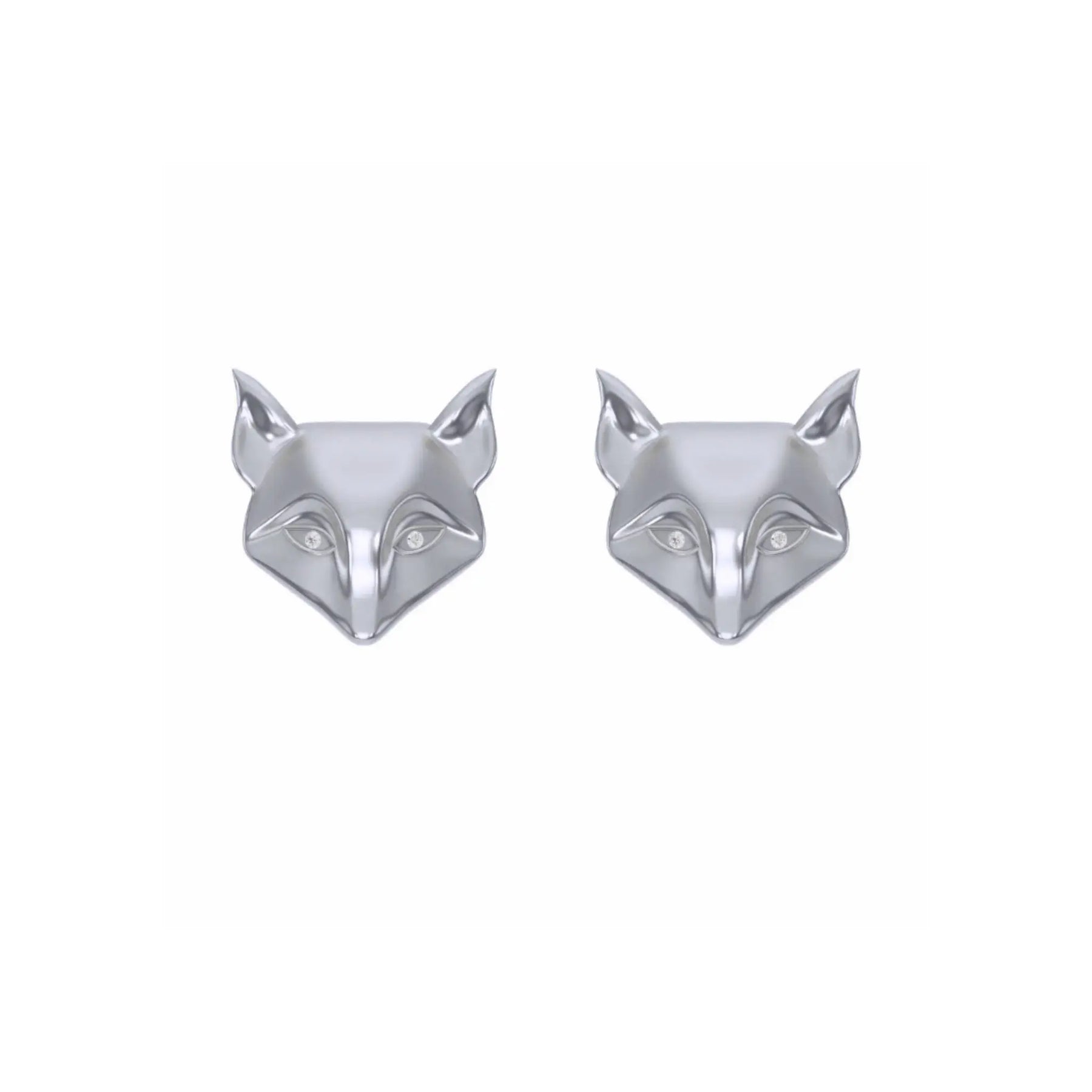 Fox Stud Earrings