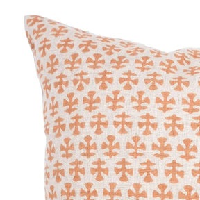 Beautiful Hand Made Block Print Pure Linen Pillow Cover - Bindika