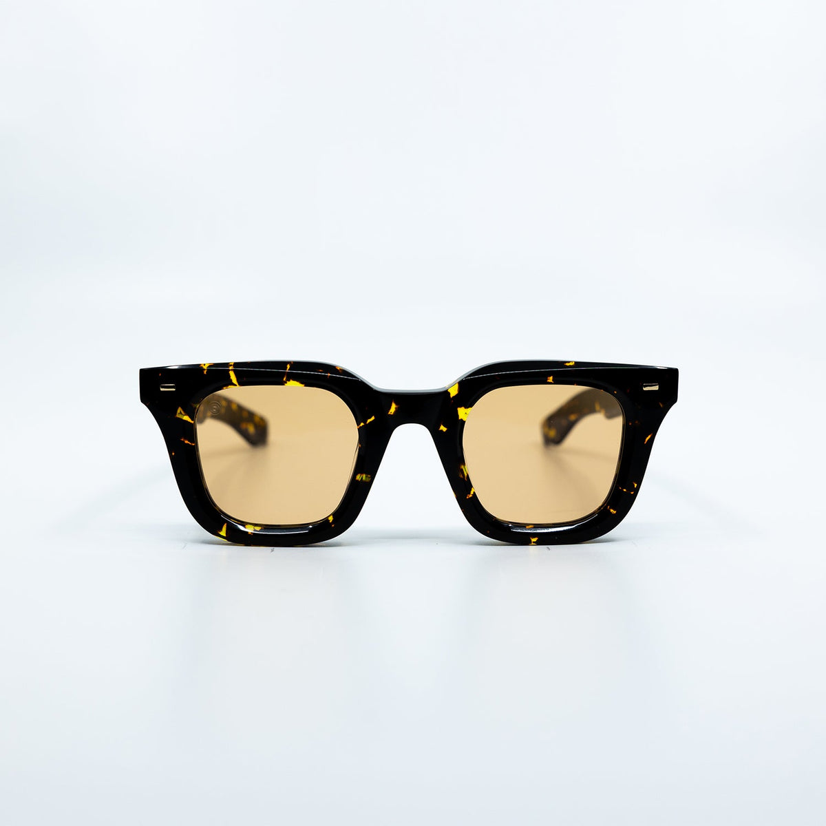 Zid Sunglasses with Tortoise Frame & Orange Lens