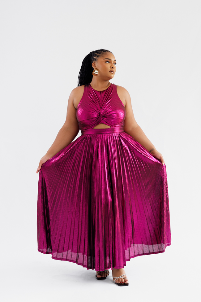Remi Metallic Dress