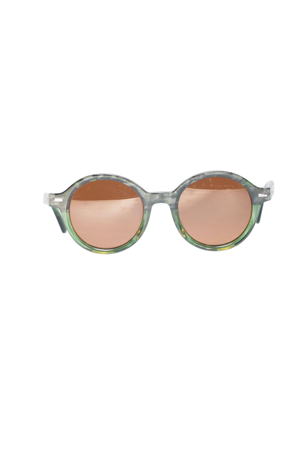 Emerald Round 48mm Sunglasses