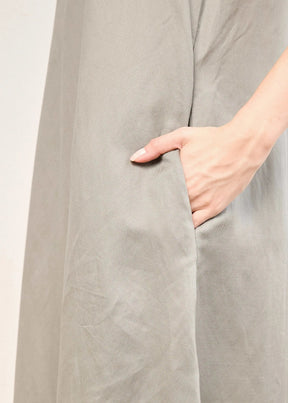 A-line Midi Dress In Tencel™ & Linen