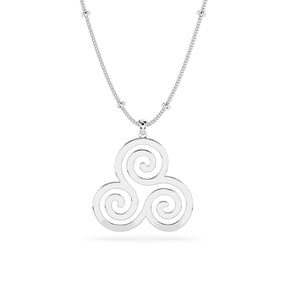 MAXI TRINITY FLOW - Sterling Silver