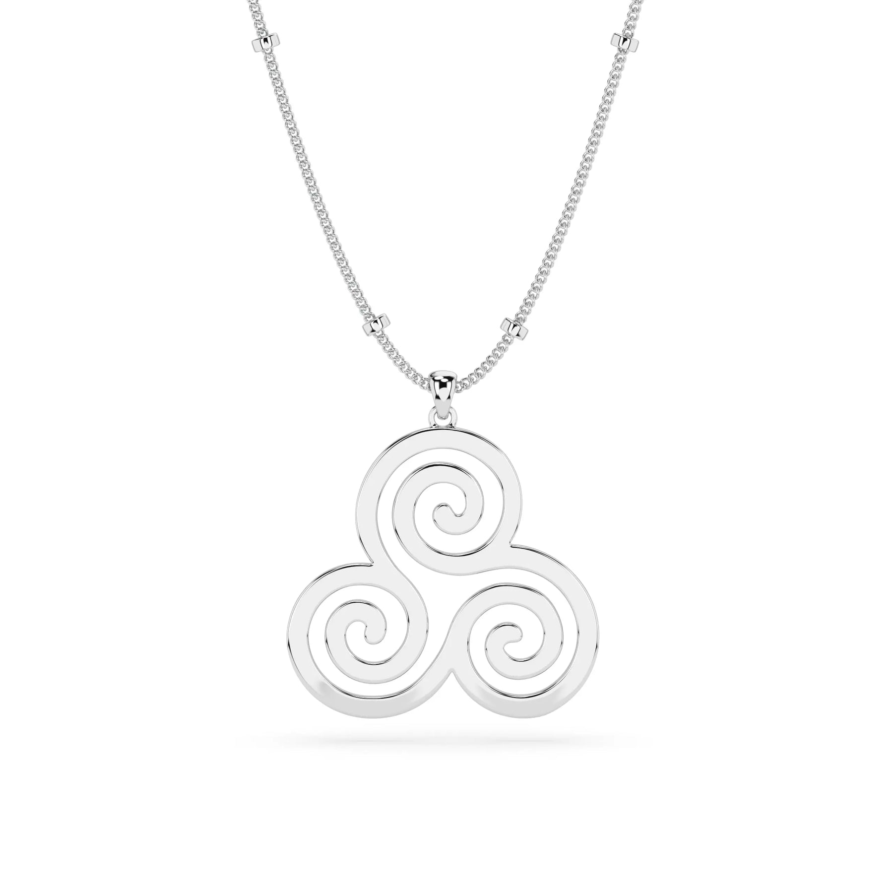 MAXI TRINITY FLOW - Sterling Silver