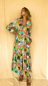 The Balata Print Aurelia Dress