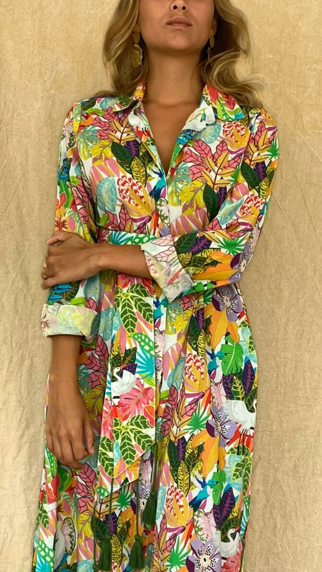 The Balata Print Aurelia Dress