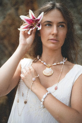 The Delphine Pearl Necklace