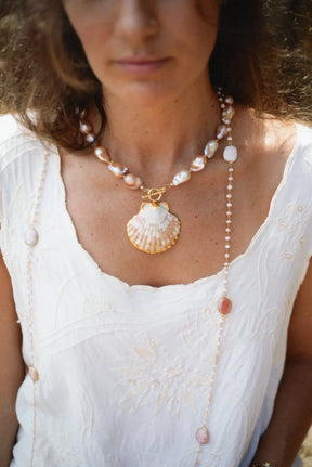 The Delphine Pearl Necklace