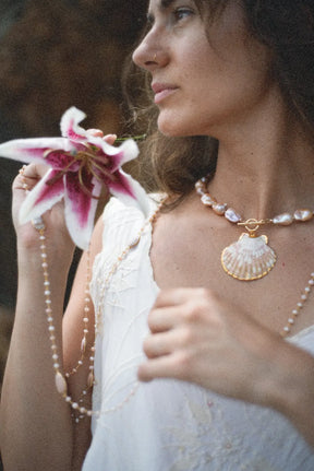 The Delphine Pearl Necklace