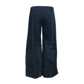 Alex Low Rise Wide Leg Jean-Black
