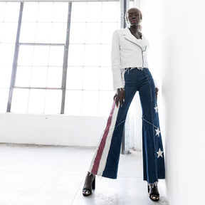 Americana Jean – High Waist Flare