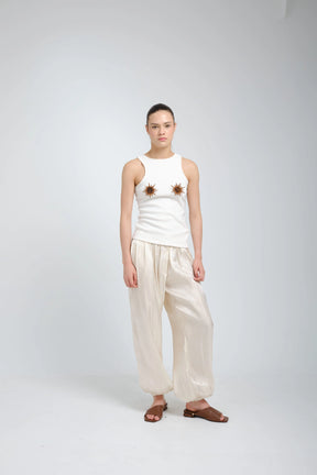 Boia Gilded Sun Rib Tank
