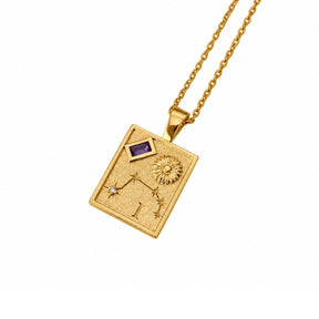 Aries Zodiac Necklace