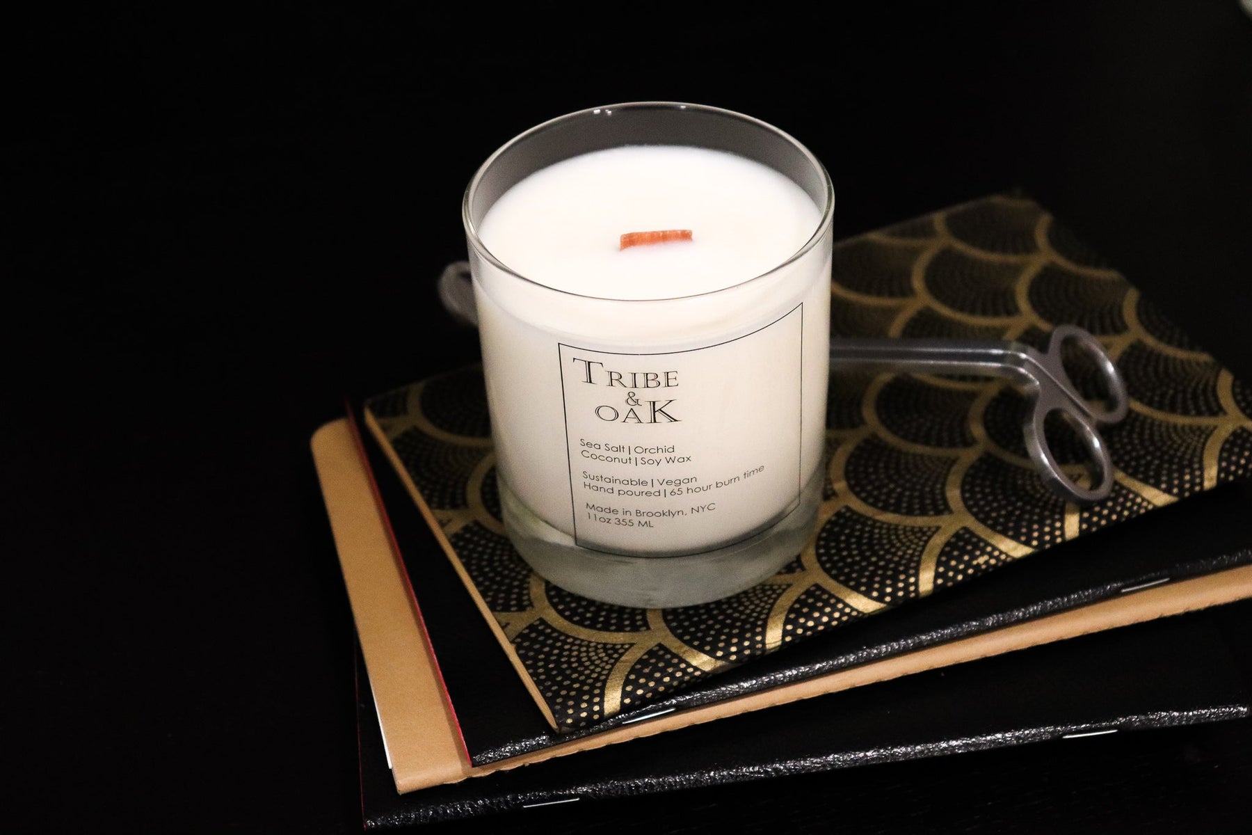 Sea Salt Orchid Coconut Soy Candle