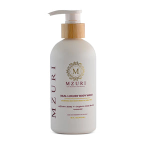 Body Wash - African Black Soap | Organic Shea Butter | Unscented