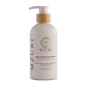 Body Wash - African Black Soap | Organic Sweet Almond | Jasmine