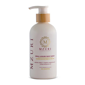 Body Wash - African Black Soap | Organic Sweet Almond | Jasmine