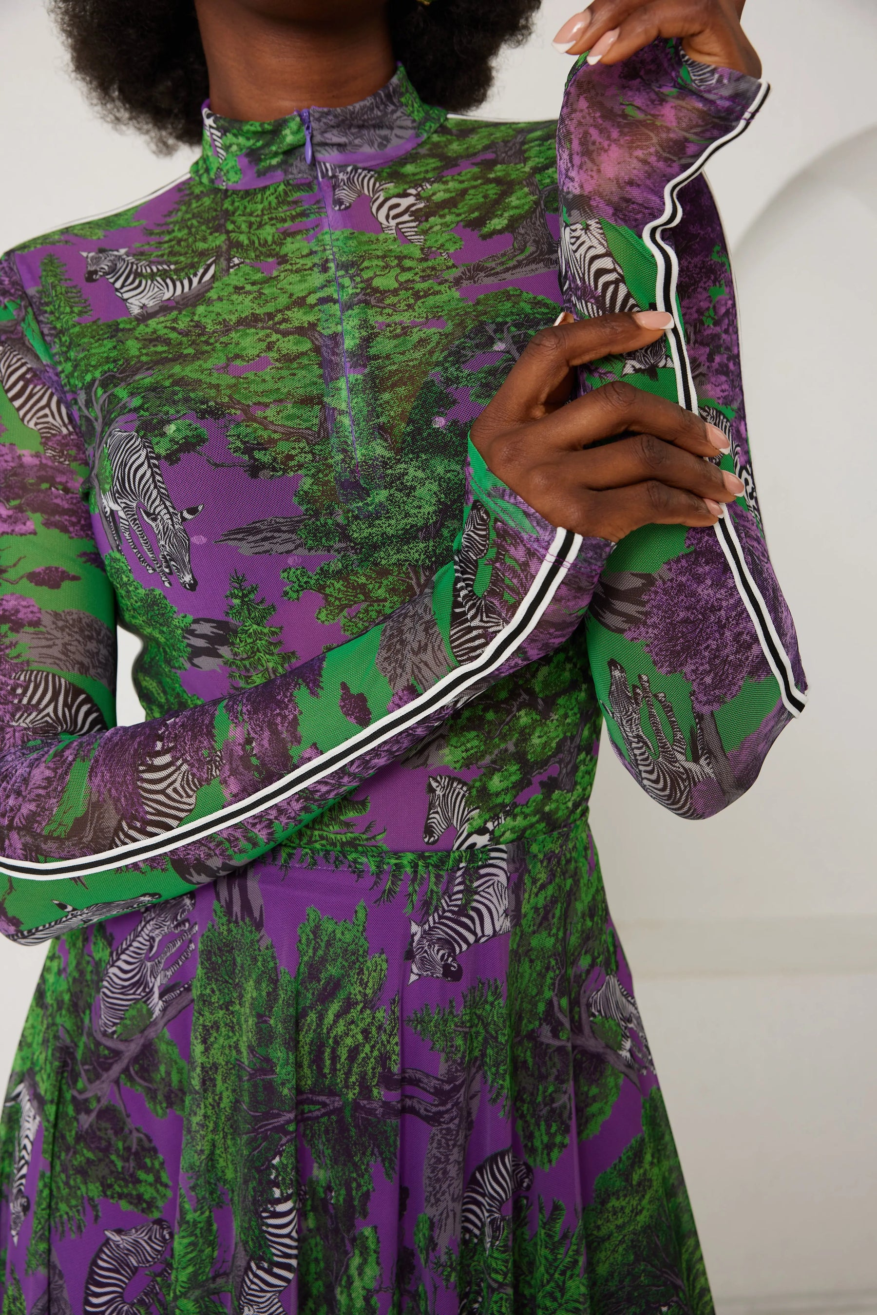 Two-Piece Skirt Set – Sportline Dream Safari- Purple