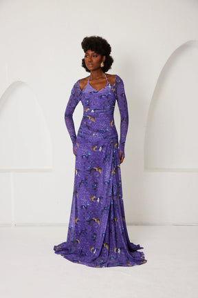 Maxi Dress – Dream Eden Mirage- Purple