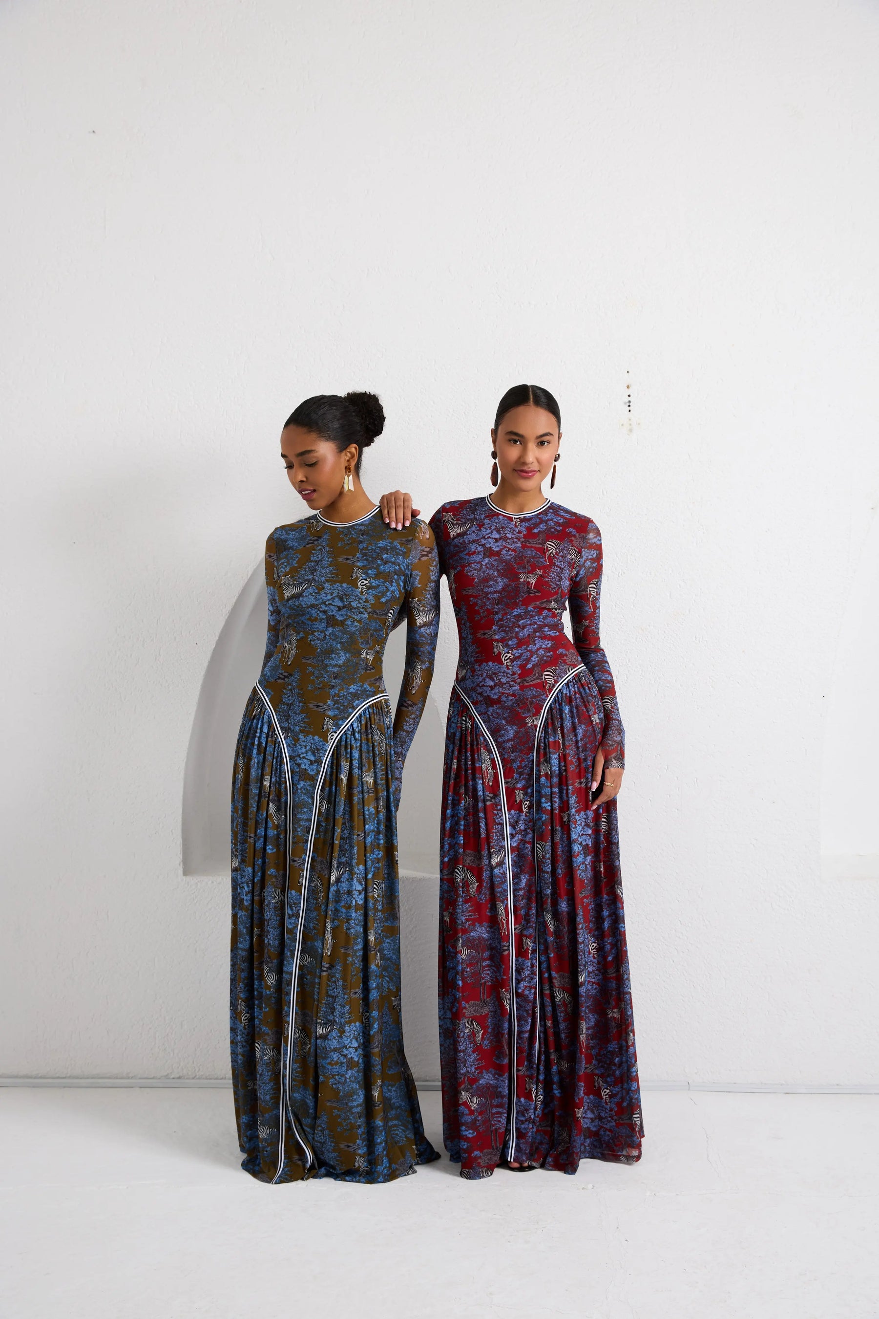 Maxi Dress - Dream Safari - Olive