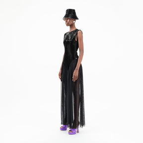 Black Tulle Bodysuit