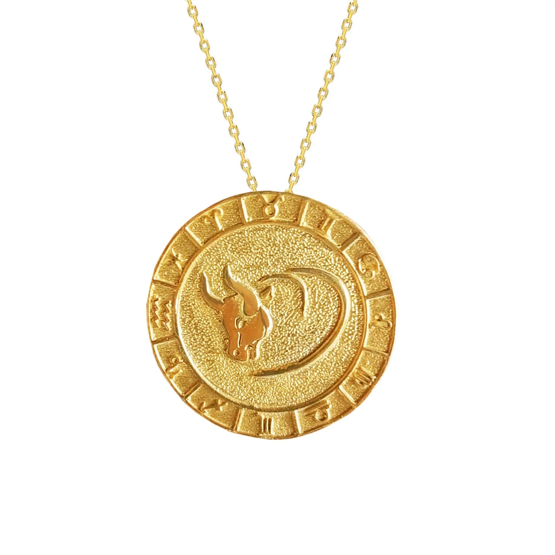 Taurus Zodiac Necklace