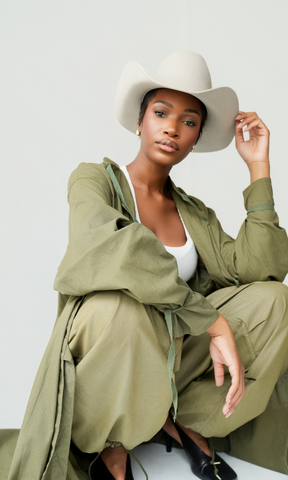 ACT II Cattleman Hat - Taupe Stone