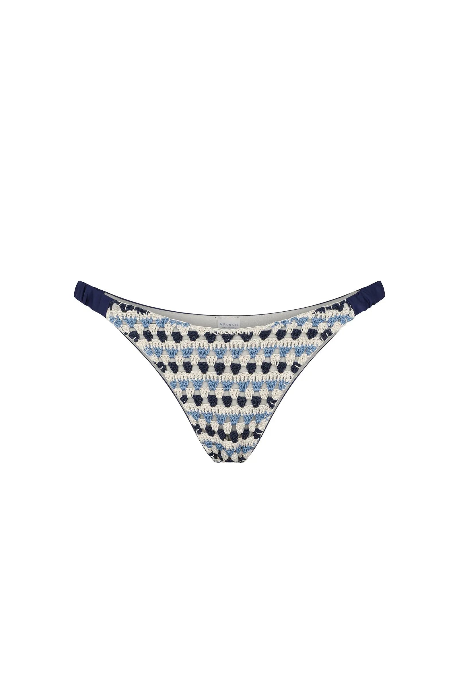 Ginni Bottom Print Azul
