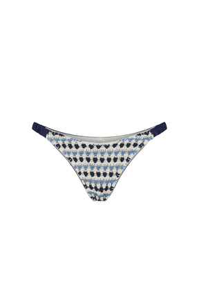 Ginni Bottom Print Azul